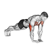 diamond push-up