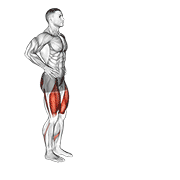 forward lunge (male)