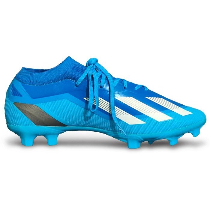 کفش فوتبال آدیداس مسی Crazy Fast سفید آبی