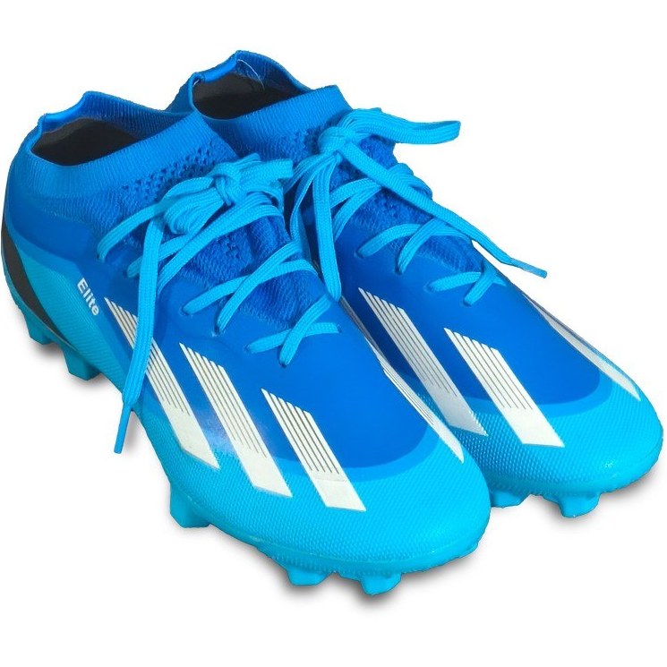 کفش فوتبال آدیداس مسی Crazy Fast سفید آبی