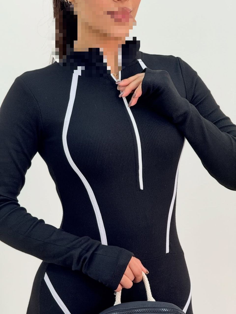 سرهمی ورزشی زنانه مشکی