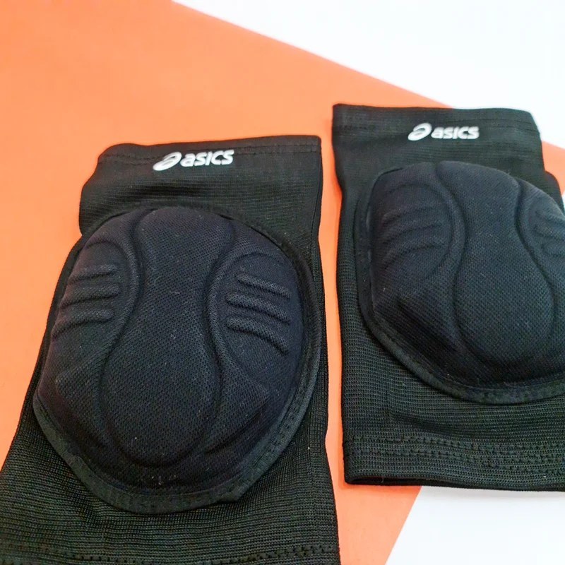 زانوبند والیبال آسیکس مدل Asis058 بسته ۲ عددی