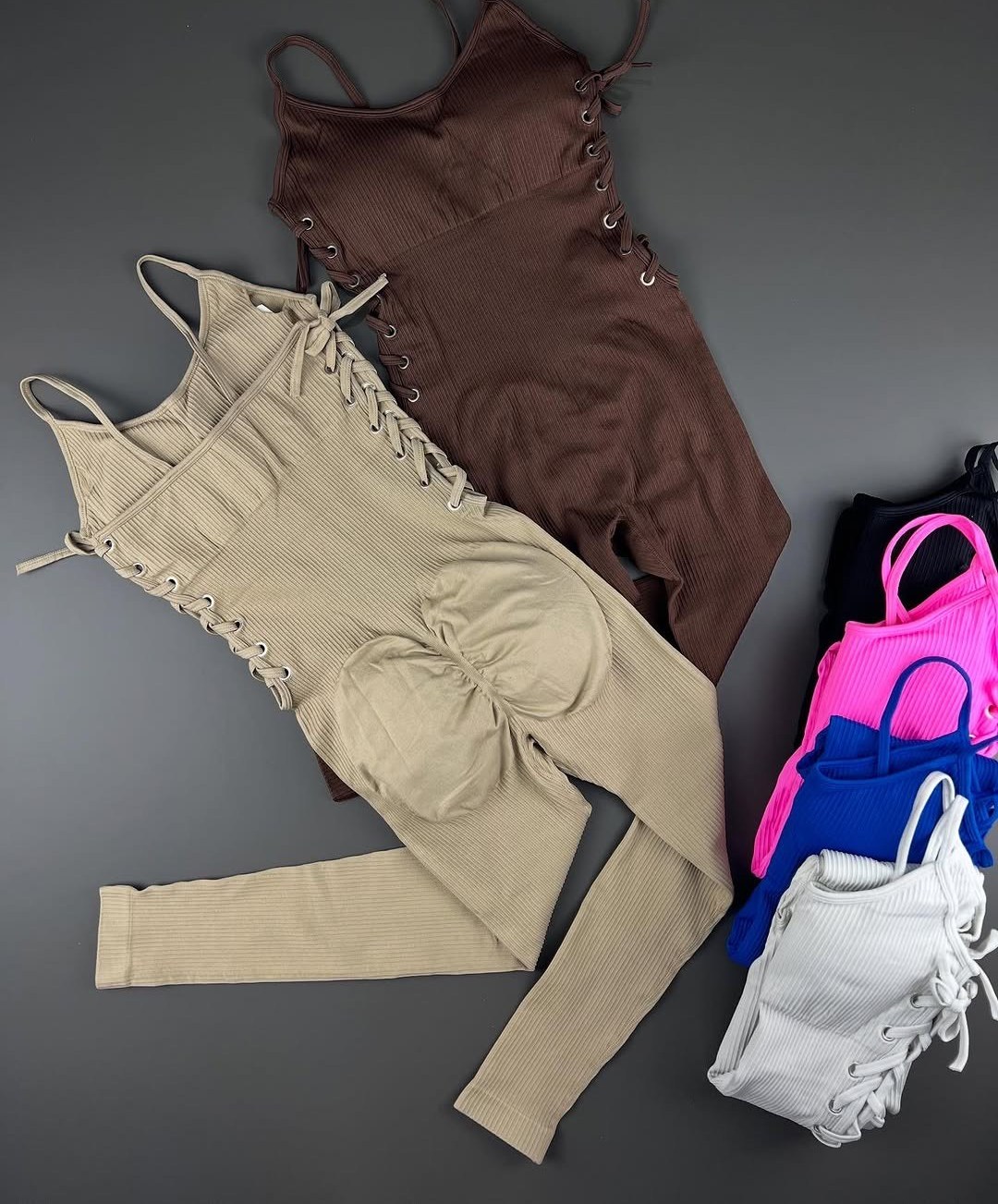 اورال ورزشی زنانه مدل 0428 سیملس کبریتی بغل بندی بند تنظیمی