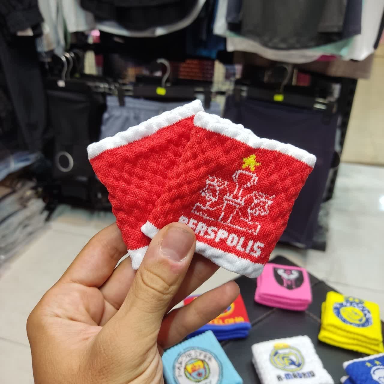 مچبند حوله ای بچه گانه فوتبالی (جفتی)