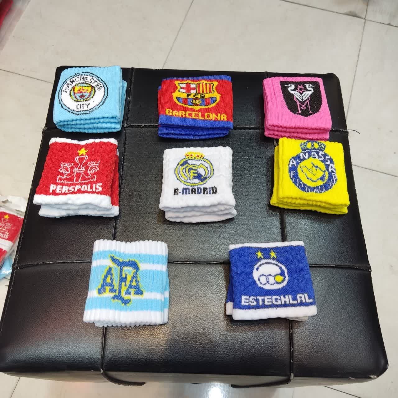 مچبند حوله ای بچه گانه فوتبالی (جفتی)