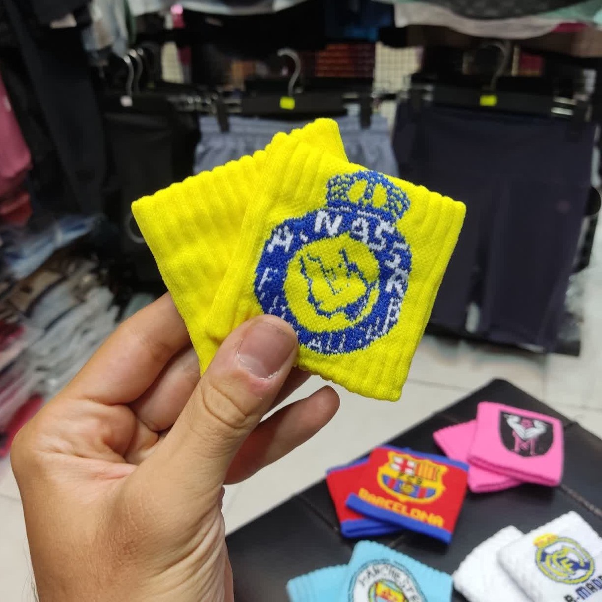 مچبند حوله ای بچه گانه فوتبالی (جفتی)