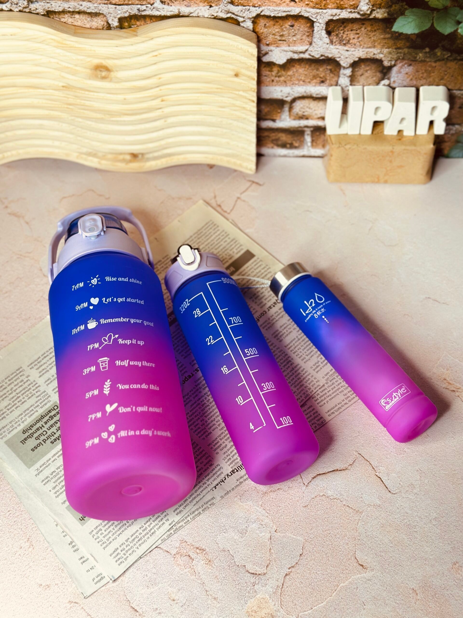 قمقمه ۳ قلو گنجایش ۲ لیتر بسته ۳ عددی