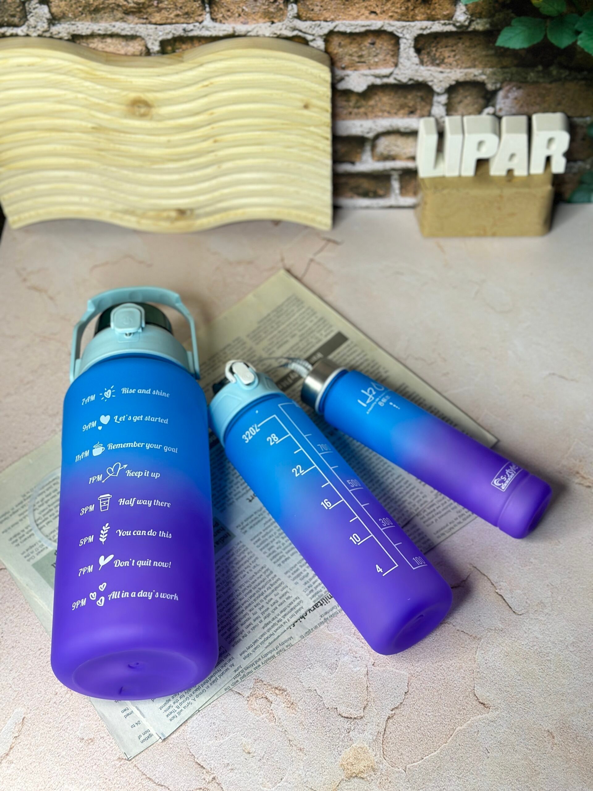 قمقمه ۳ قلو گنجایش ۲ لیتر بسته ۳ عددی