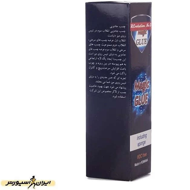 چسب رویه راکت پینگ پنگ 60 میل مجیک گلو MGH | سفید