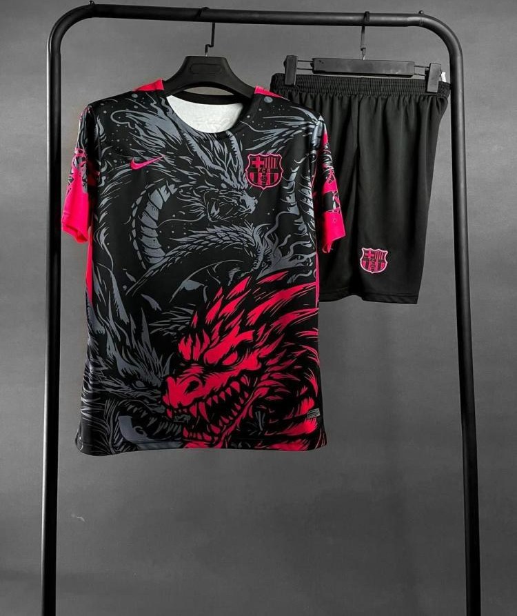 کیت فوتبال بارسلونا طرح دراگون ۲۰۲۶