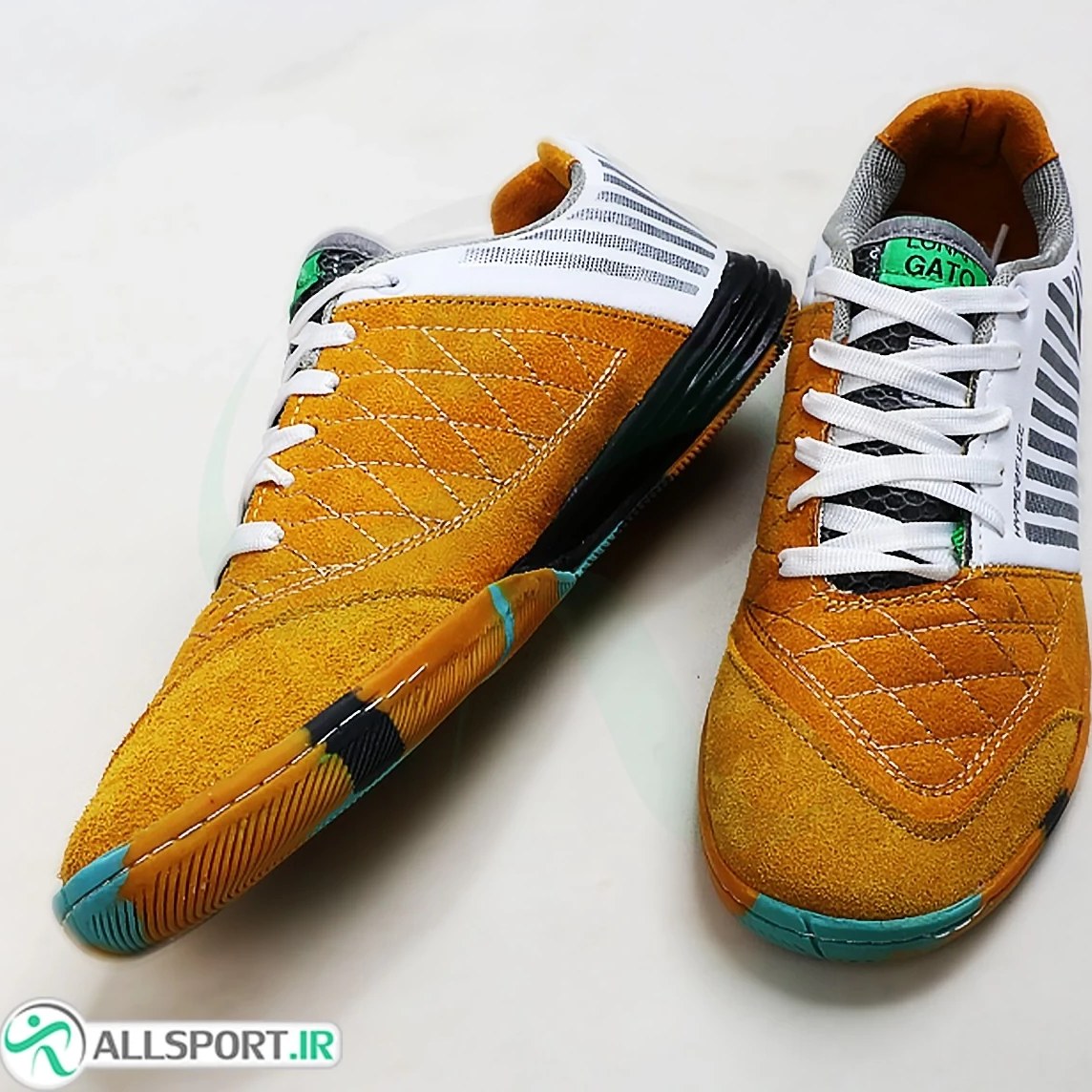کفش فوتسال نایکی لونارگتو سایز ۴۰ تا ۴۵ رنگ آبی و سفید