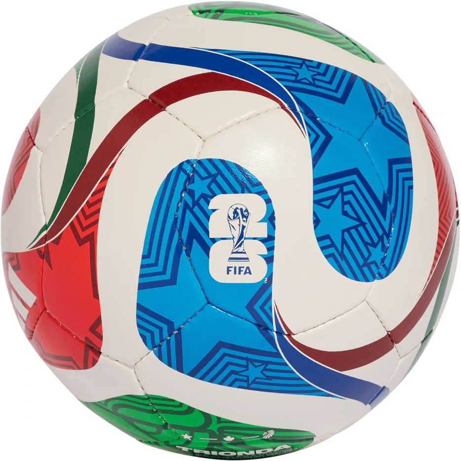 توپ فوتبال آدیداس Trionda سایز ۵ دوختی طرح رسمی جام جهانی ۲۰۲۶