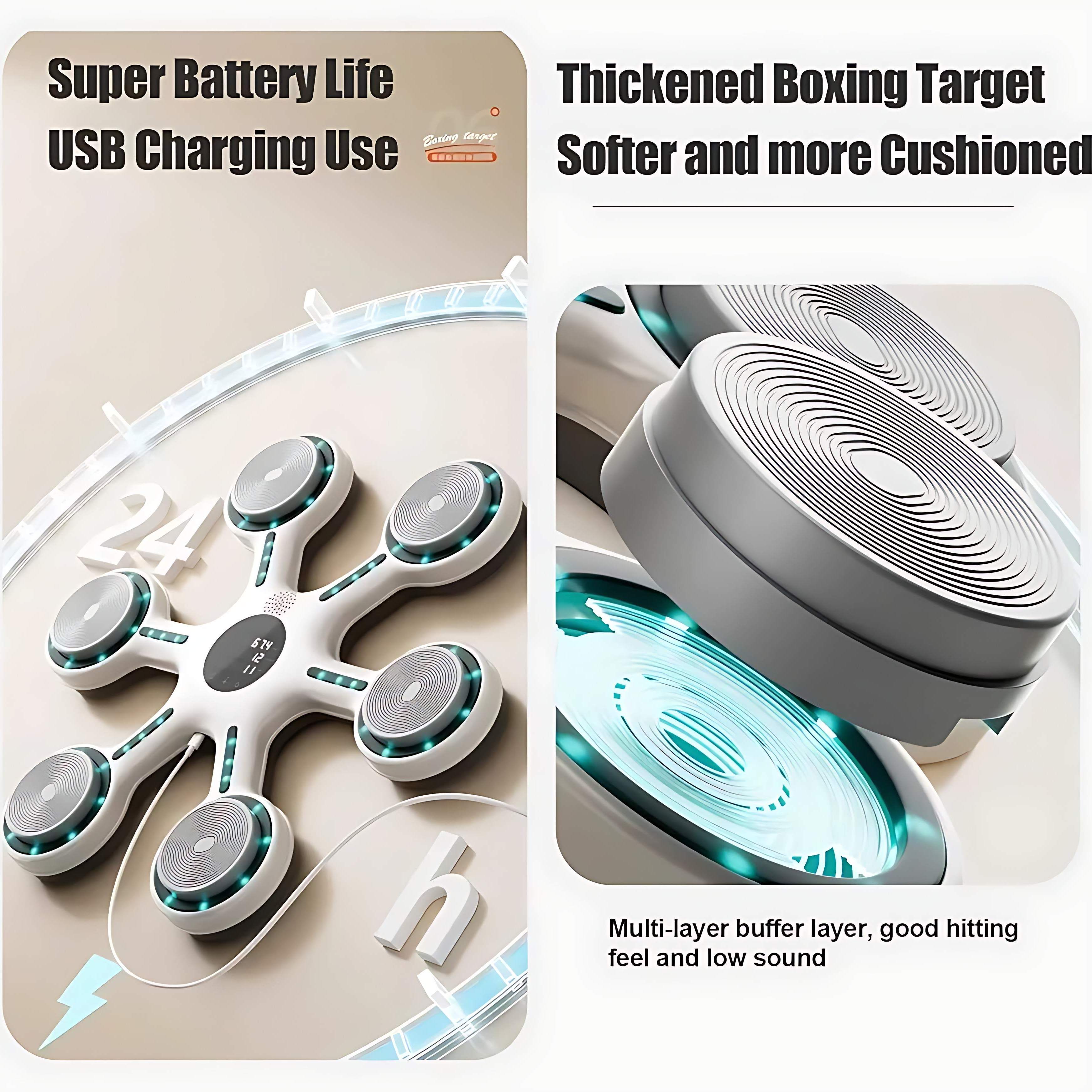 کیسه بوکس موزیکال حرفه‌ای مدل EZ201