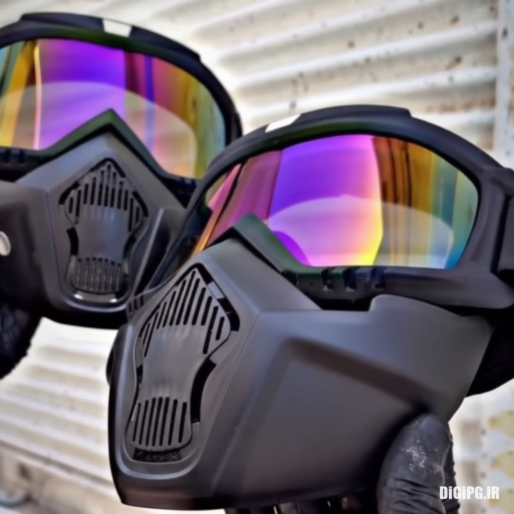 نقاب موتور سواری و دوچرخه سواری | ماسک هفت رنگ