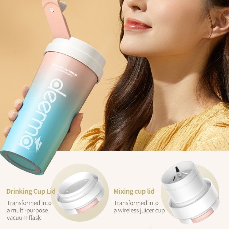 شیکر و مخلوط کن شیائومی مدل DEM-NU90 ظرفیت ۳۰۰ میلی‌لیتر