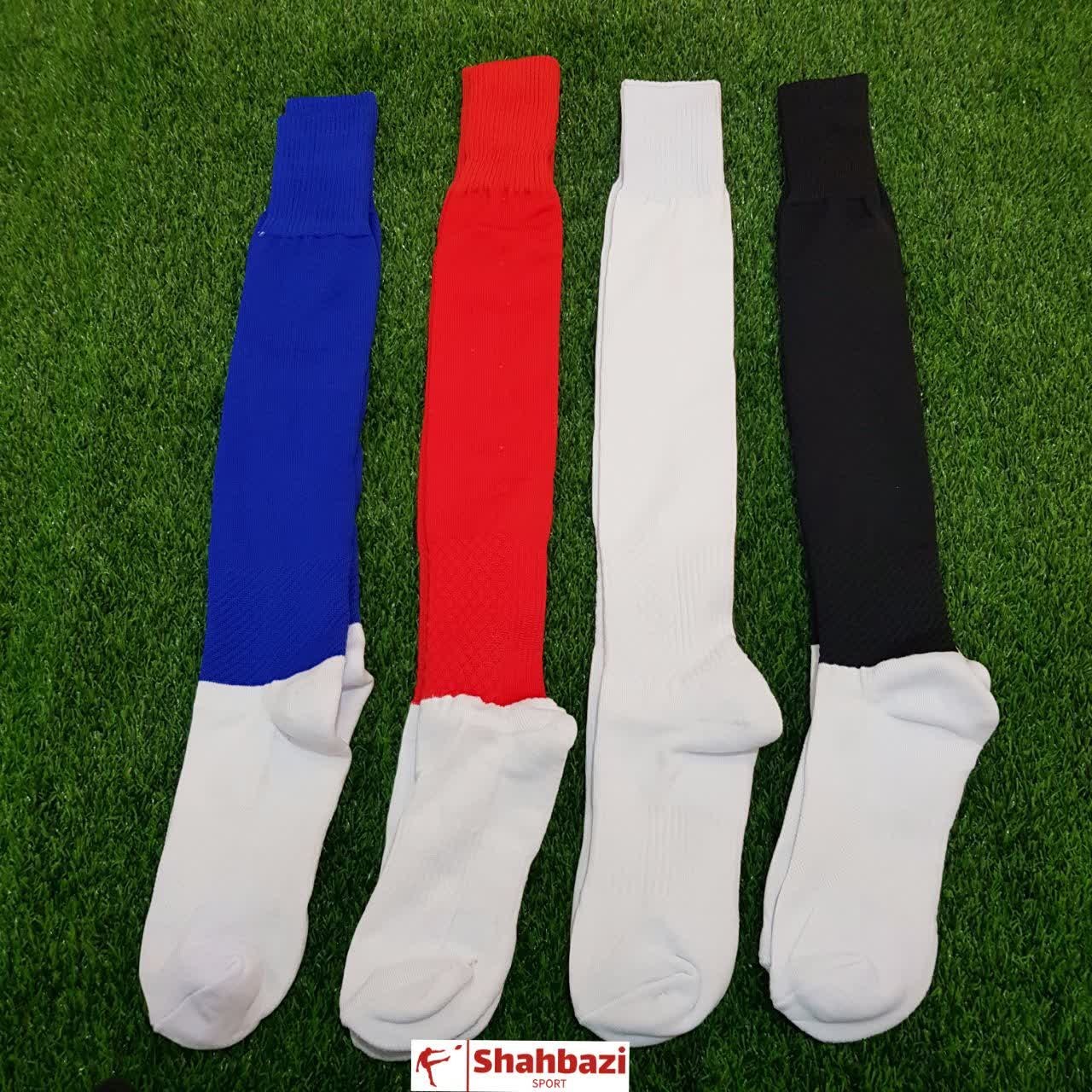 جوراب ورزشی مردانه ساق بلند کف حوله‌ای تمام کش