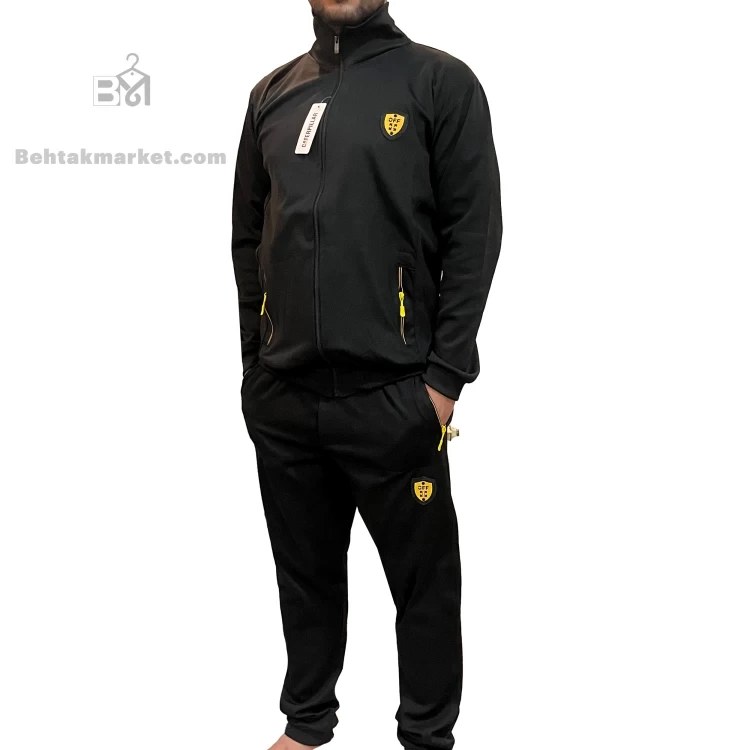 ست لباس ورزشی مردانه رنگ مشکی