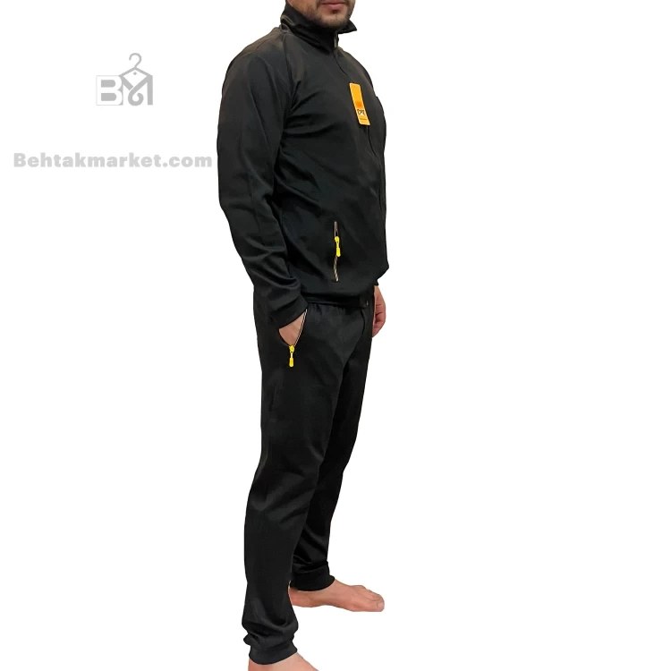 ست لباس ورزشی مردانه رنگ مشکی