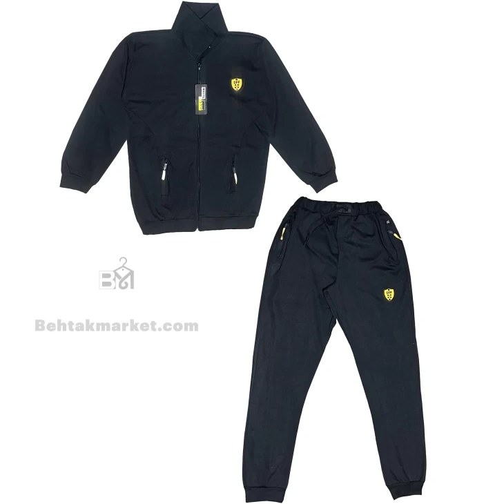 ست لباس ورزشی مردانه رنگ مشکی