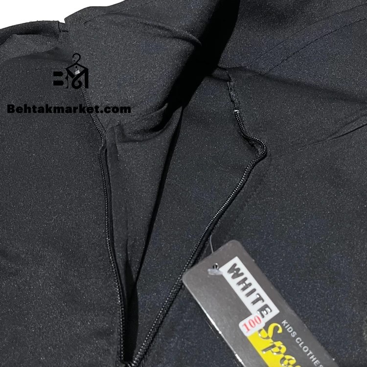 ست لباس ورزشی مردانه رنگ مشکی