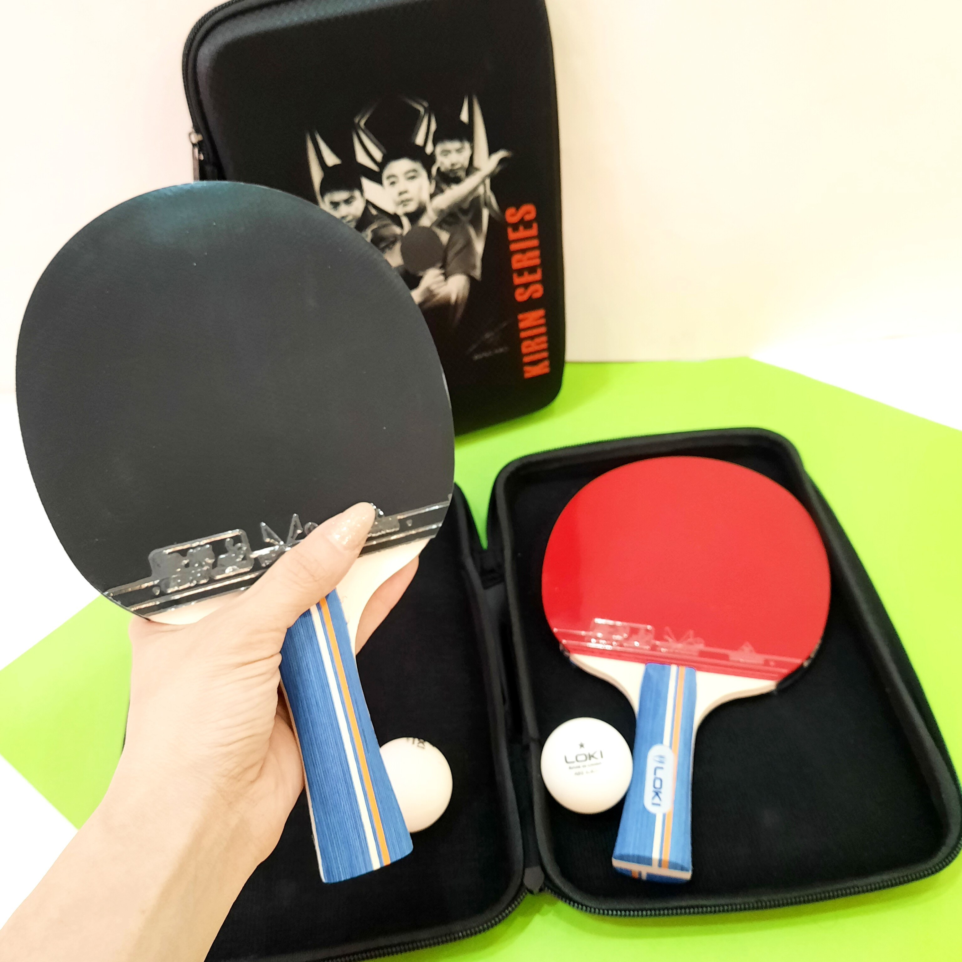 راکت پینگ پنگ لوکی مدل K3000 جفتی