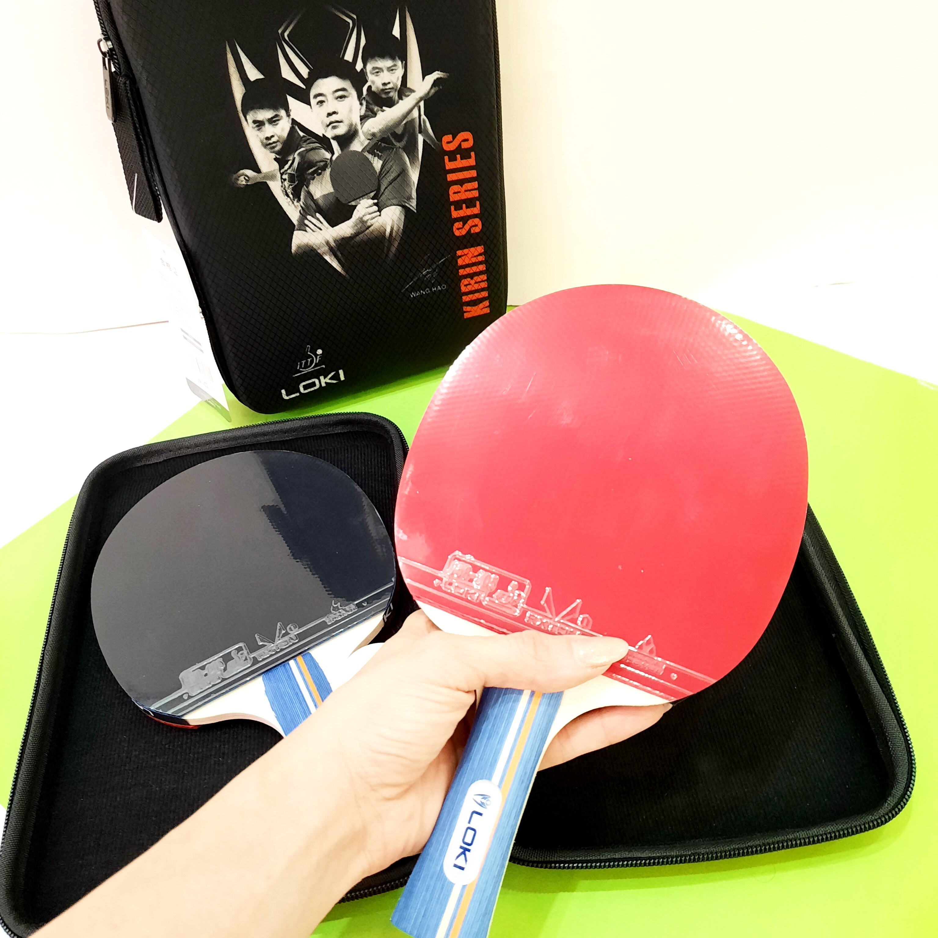 راکت پینگ پنگ لوکی مدل K3000 جفتی