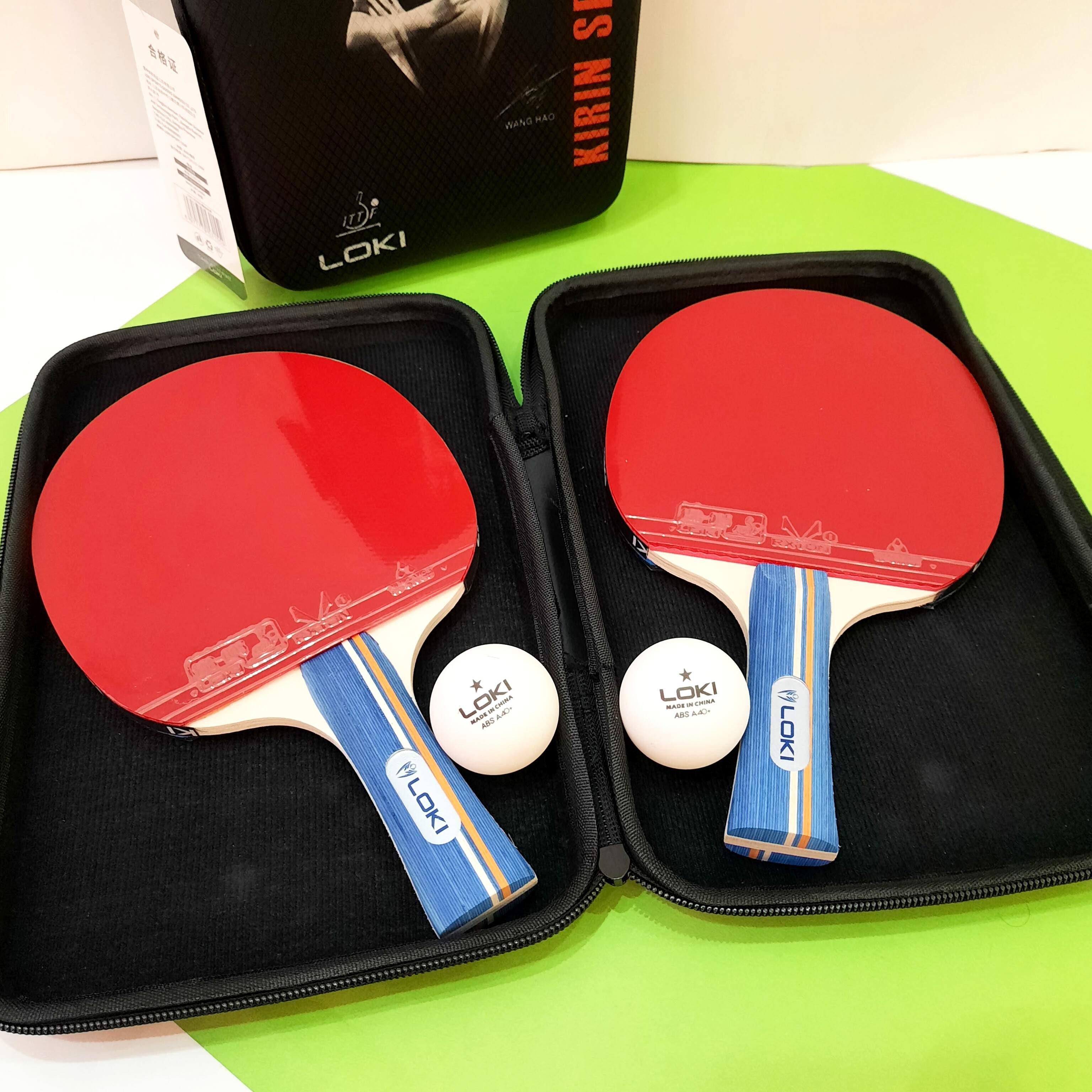 راکت پینگ پنگ لوکی مدل K3000 جفتی