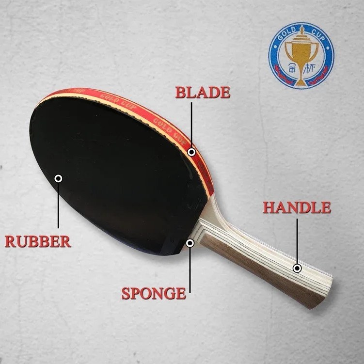 راکت پینگ پنگ گلد کاپ مدل ۵ ستاره