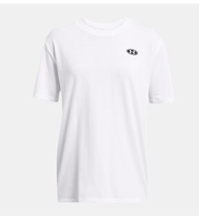 پچ دوزی شده سنگین وزن زنانه UA BOYFRIEND آستین کوتاه آندر آرمور