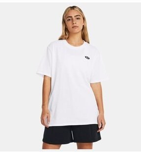 پچ دوزی شده سنگین وزن زنانه UA BOYFRIEND آستین کوتاه آندر آرمور