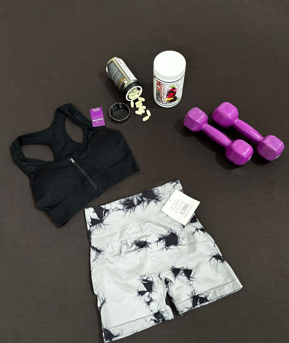 شورتک ورزشی زنانه بنفش، صورتی، سبز، آبی، سفید