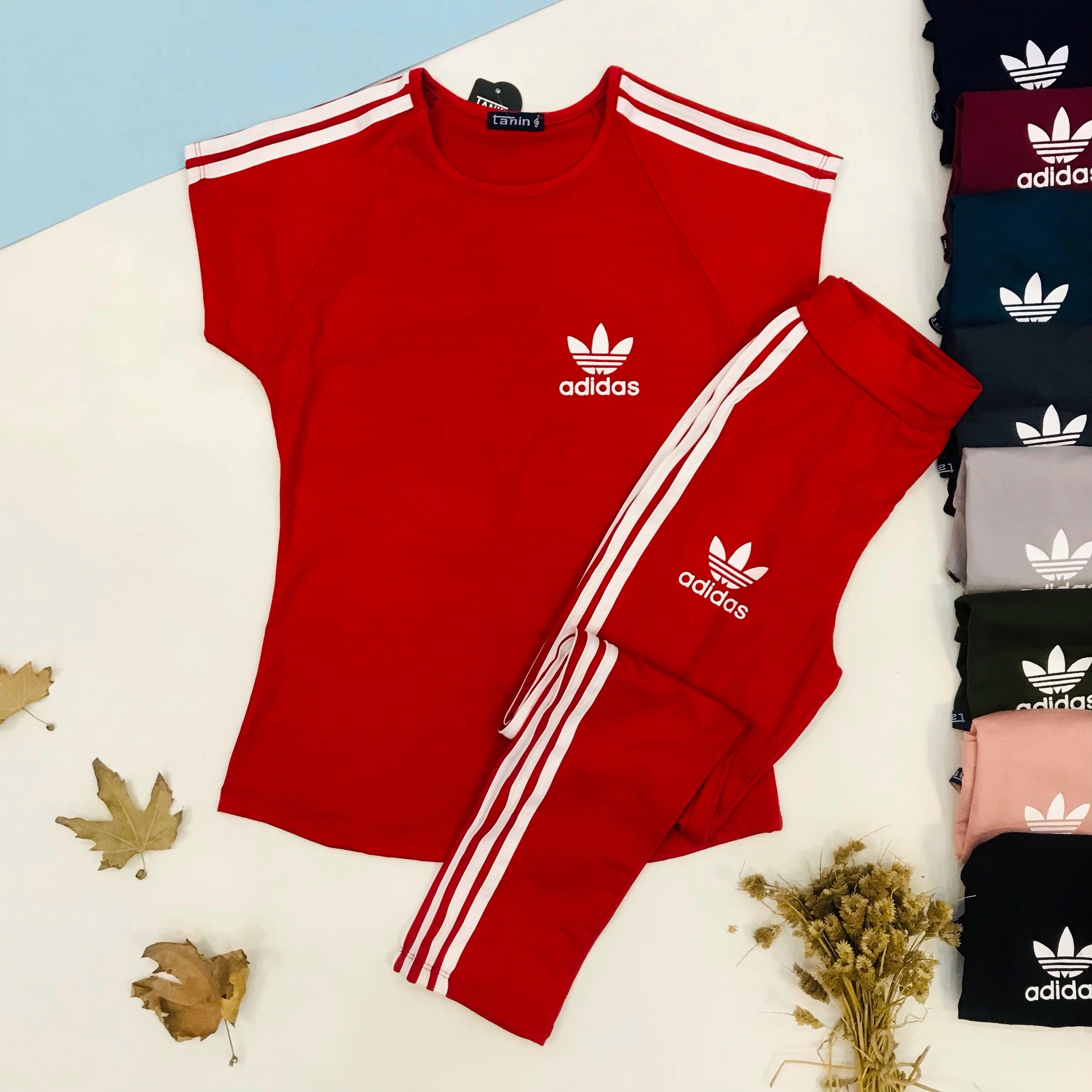 ست ورزشی زنانه آدیداس رنگ زرد