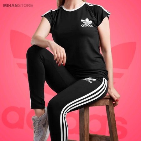 ست ورزشی زنانه آدیداس رنگ زرد