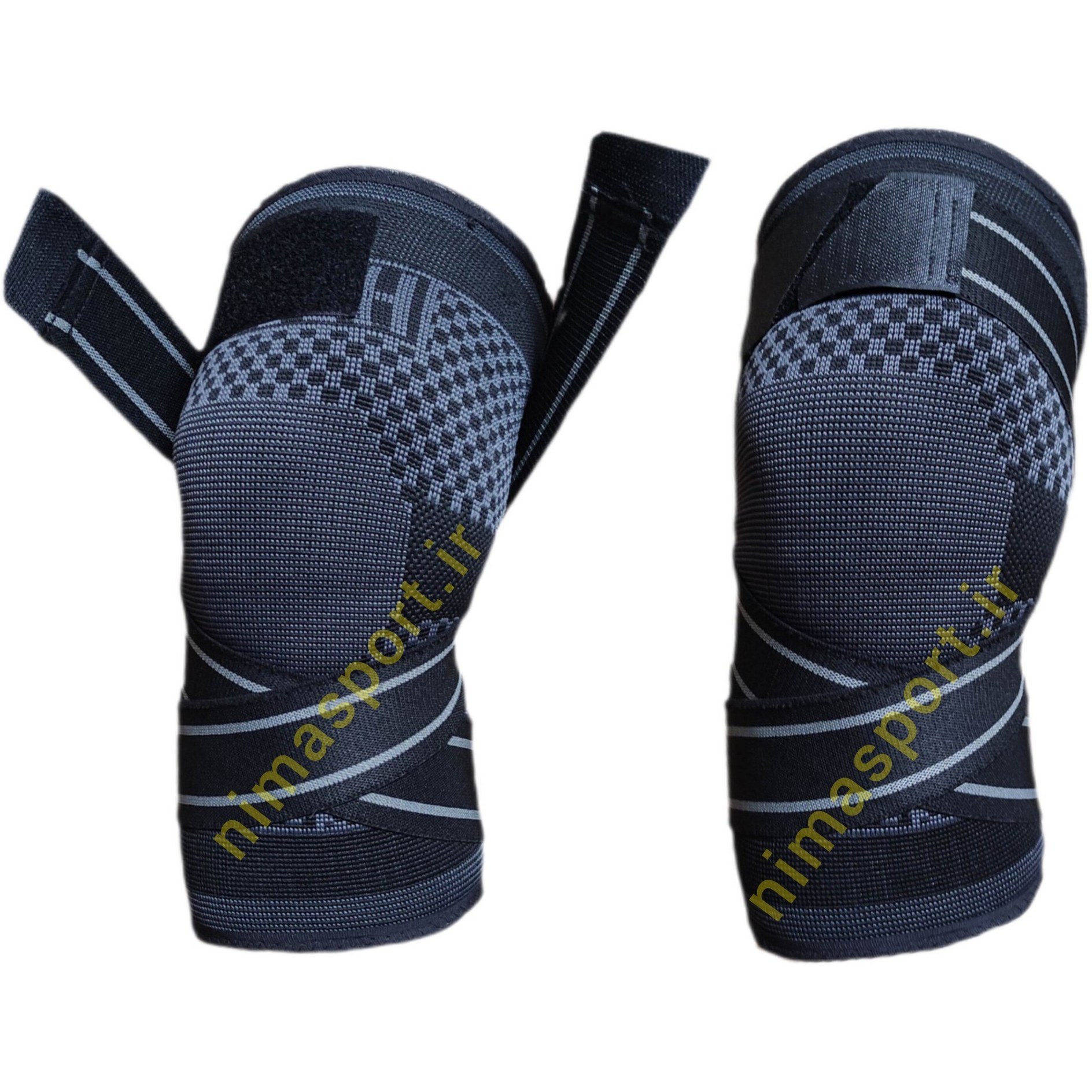 زانوبند ورزشی K-sport مدل چسبی ضربدری تکی