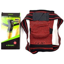 زانوبند ورزشی K-sport مدل چسبی ضربدری تکی