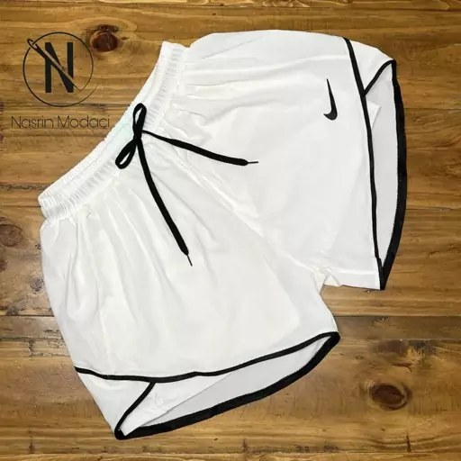 شورتک ورزشی زنانه آیرو کشاله دار رنگی