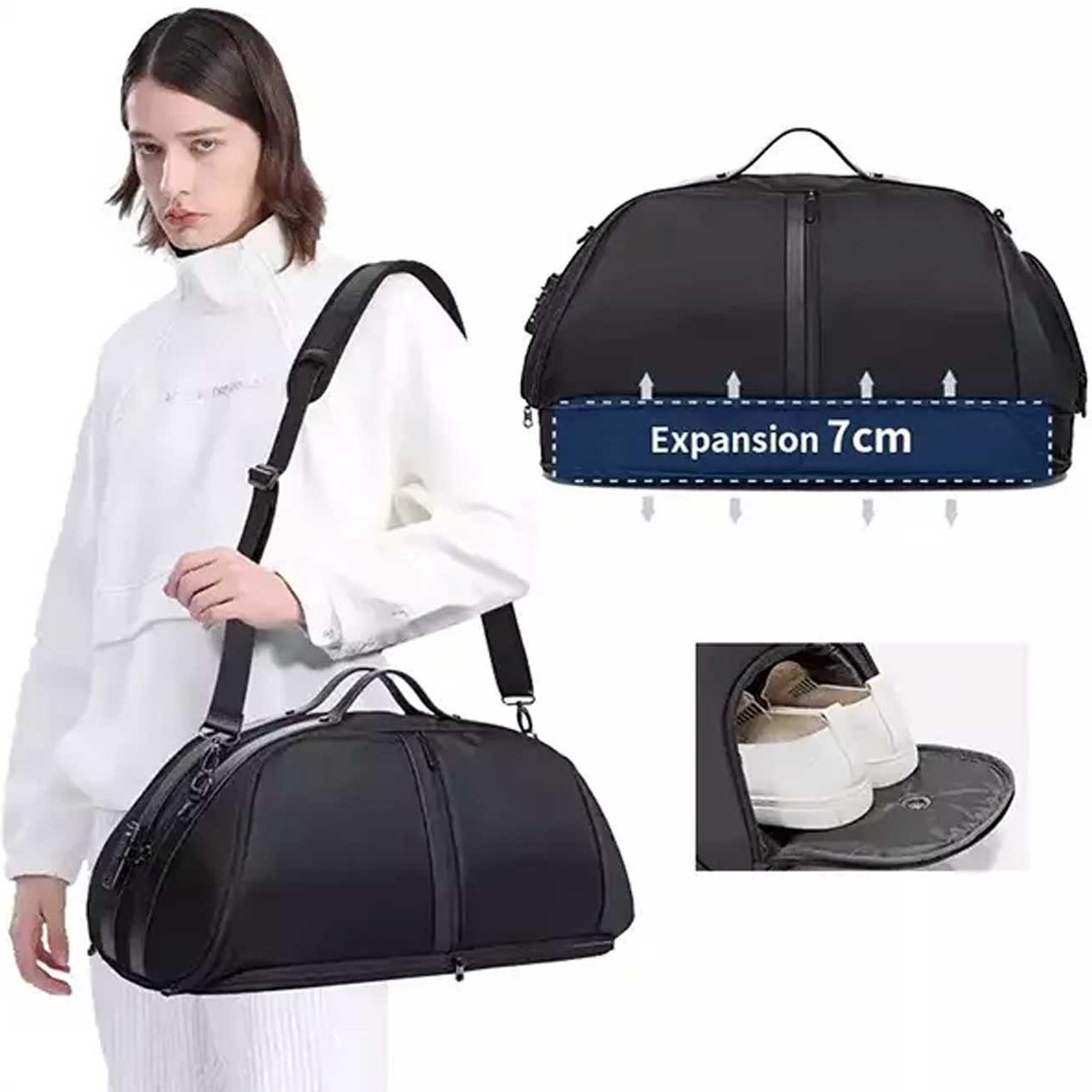 ساک ورزشی بنج مدل BG77178 ضدآب با قابلیت افزایش حجم