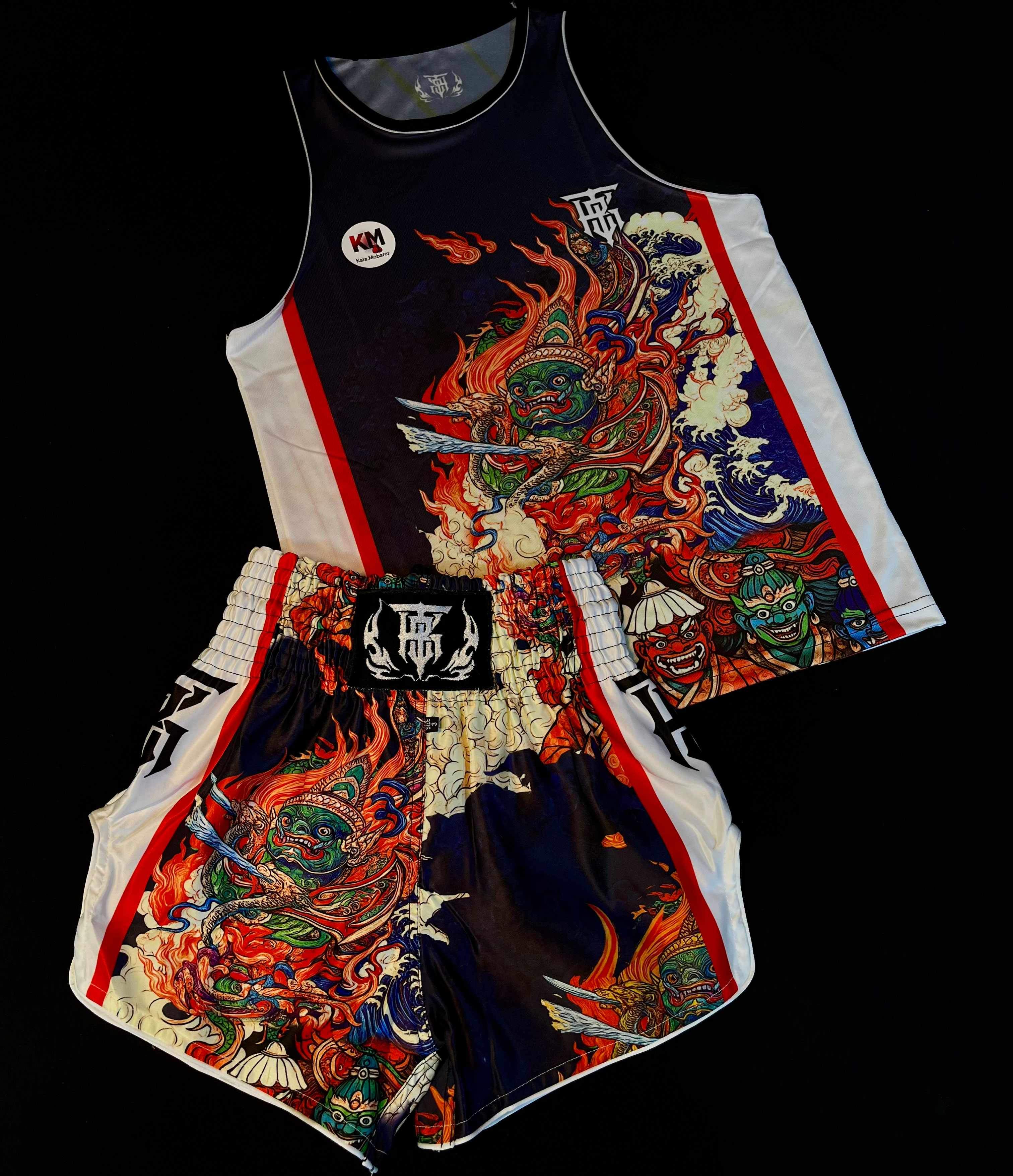 ست رکابی شورت تاپ کینگ