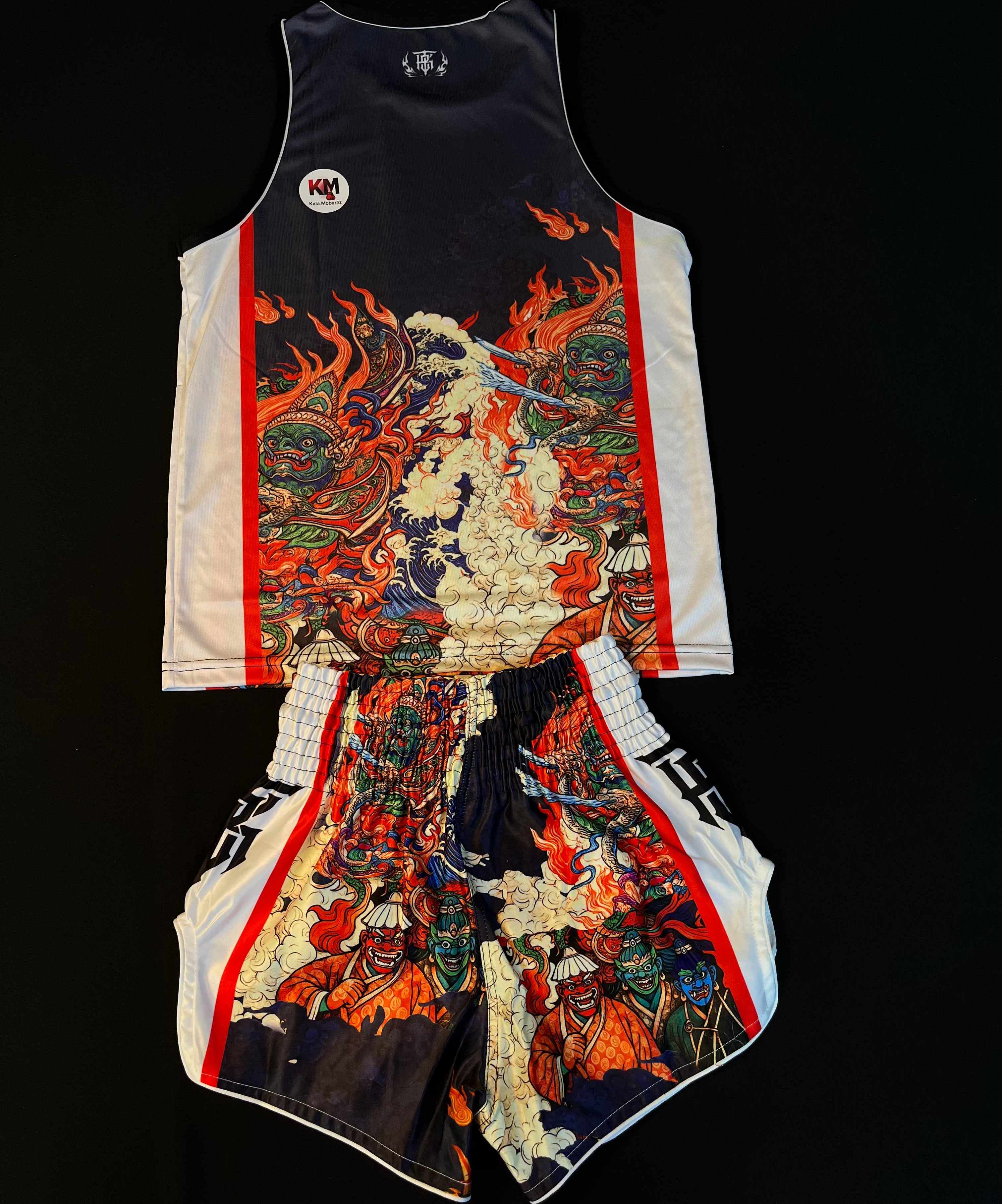 ست رکابی شورت تاپ کینگ