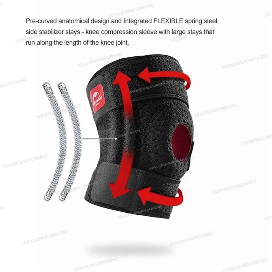 زانوبند کوهنوردی سبک نیچرهایک Ura-Light