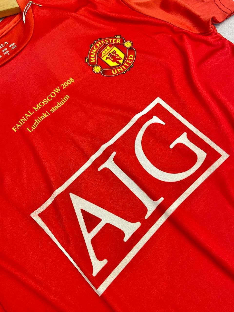 کیت فوتبال منچستریونایتد مدل 2008 رنگ قرمز