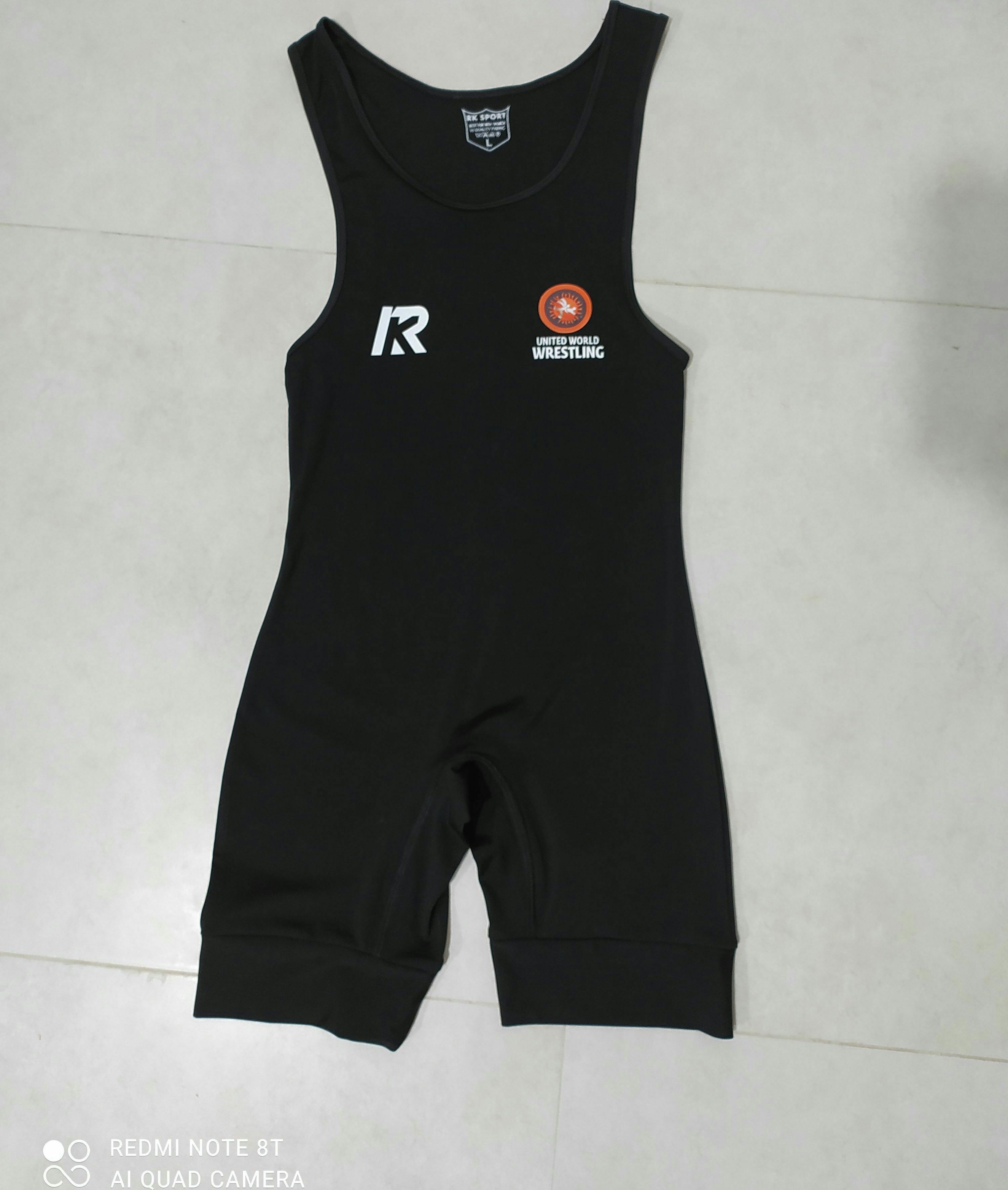 دوبنده کشتی طرح ساده سیاه پارچه خارجی