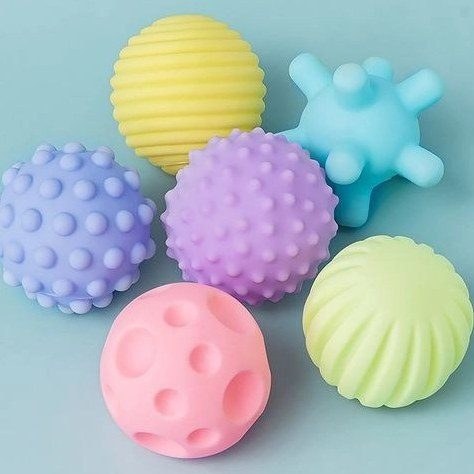 توپ حسی سیلیکونی ۶ عددی