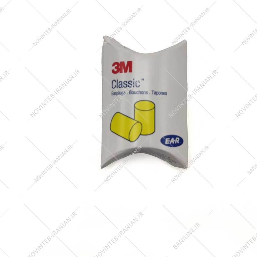 گوش گیر اسفنجی تری ام مدل Classic Earplug بسته 2 عددی