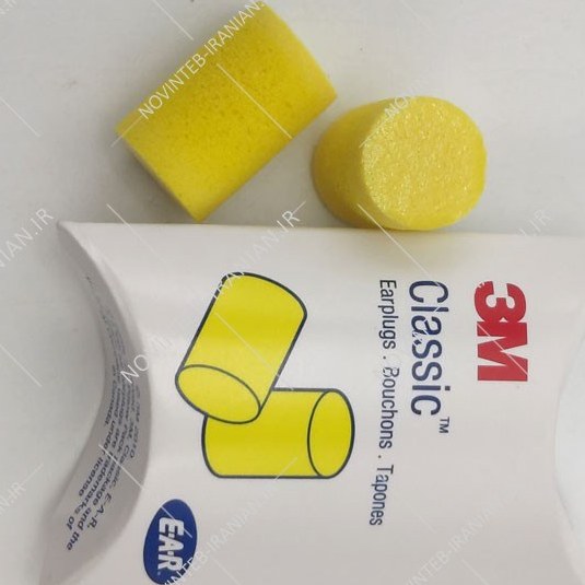 گوش گیر اسفنجی تری ام مدل Classic Earplug بسته 2 عددی