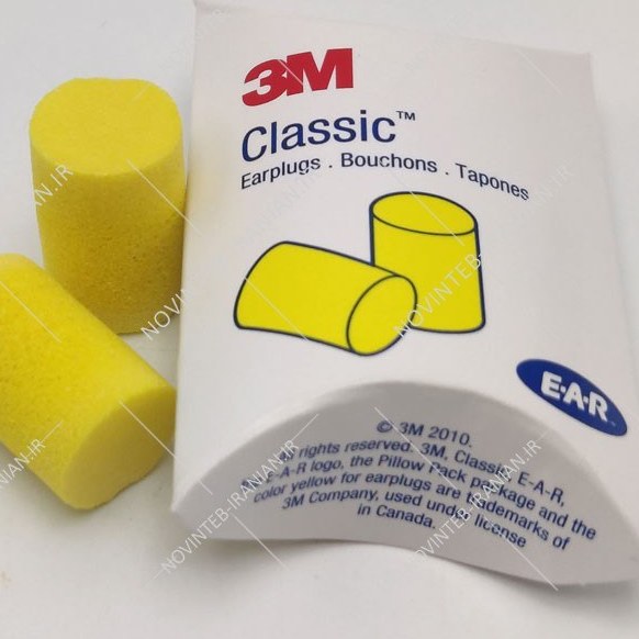 گوش گیر اسفنجی تری ام مدل Classic Earplug بسته 2 عددی
