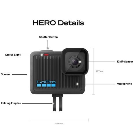 دوربین ورزشی گوپرو مدل Hero 13 ظرفیت 4K