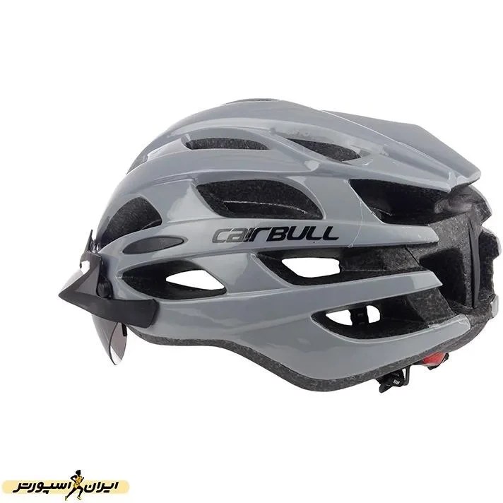 کلاه دوچرخه سواری کربول مدل CB10 عینک‌دار و چراغ‌دار