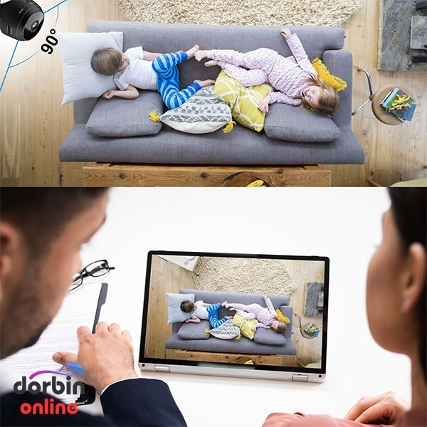 دوربین بی‌سیم کوچک مگنتی مدل SQT v380 WIFI