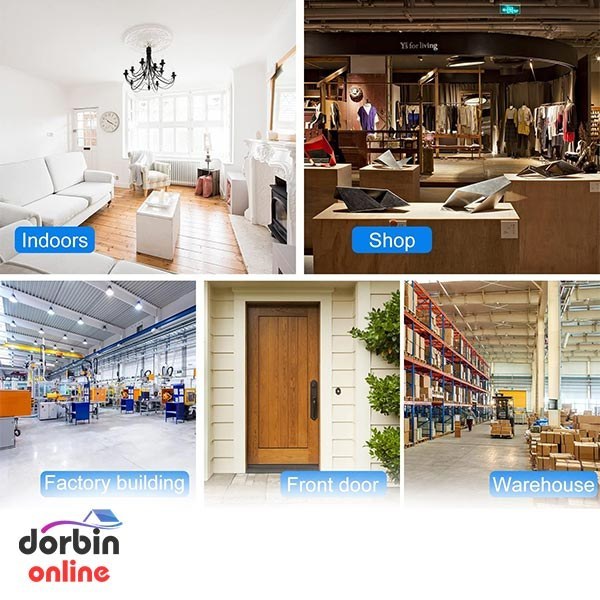 دوربین بی‌سیم کوچک مگنتی مدل SQT v380 WIFI